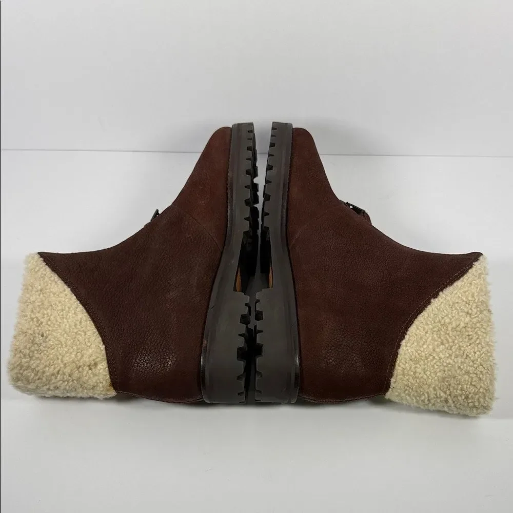 Cole Haan Brown Shearling-Lined Winter Boots
